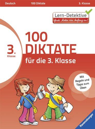 Lern-Detektive: 100 Diktate für die 3. Klasse