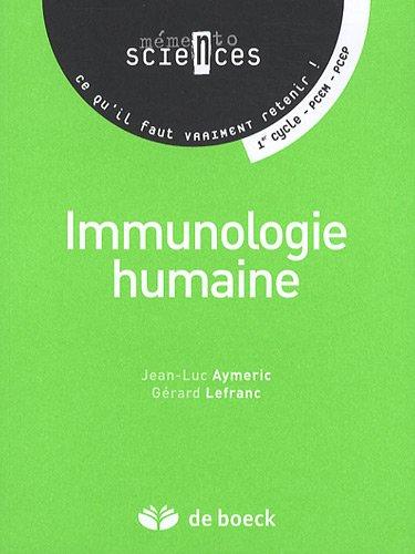 Immunologie humaine