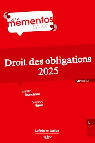 Droit des obligations : 2025