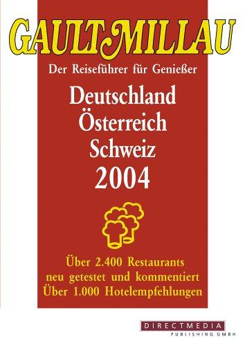 Gault Millau Deutschland, Österreich, Schweiz 2004. CD-ROM für Windows ab 95/MacOS 8.1.