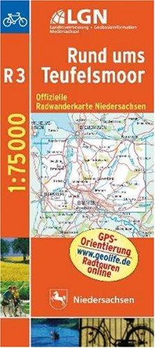 Topographische Sonderkarten Niedersachsen. Sonderblattschnitte auf der Grundlage der amtlichen topographischen Karten, meistens grösseres ... Offizielle Radwanderkarte Niedersachsen