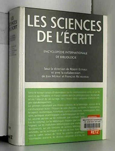 Les Sciences de l'écrit