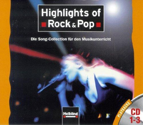 Highlights of Rock & Pop : Playbacks CD 1-3, 3 Audio-CDs