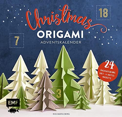 Mein Adventskalender-Buch: Origami Christmas: 24 überraschende Falt- und Bastelprojekte für Weihnachten mit 36 Motivpapieren