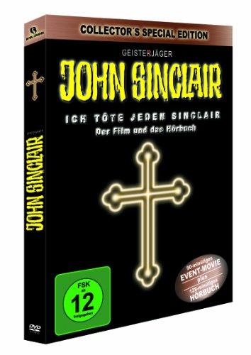 John Sinclair Doppel-Pack: Ich töte jeden Sinclair (Spielfilm+Hörbuch) [Special Collector's Edition] [3 DVDs]