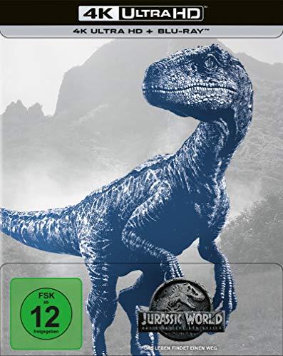 Jurassic World: Das gefallene Königreich - UHD - Steelbook (Amazon) [Blu-ray]