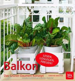 Balkon: Das Grüner-Daumen-Konzept