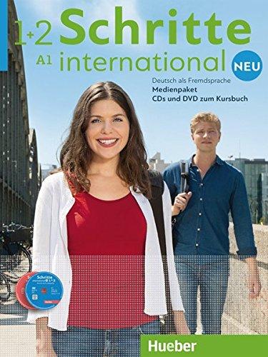 Schritte international Neu 1+2: 5 Audio-CDs und 1 DVD zum Kursbuch.Deutsch als Fremdsprache / Medienpaket (SCHRINTNEU)