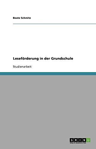 Leseförderung in der Grundschule