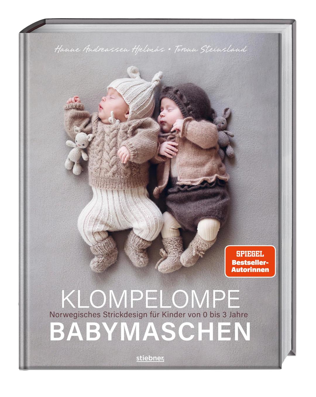 Klompelompe Babymaschen: Norwegisches Strickdesign für Kinder von 0 bis 36 Monate. Das Strickbuch zum Stricken für Babys. Strickanleitungen von der Baby-Erstausstattung bis Kleidung fürs Kleinkind