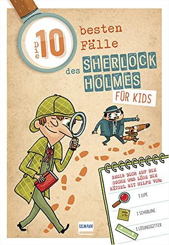 Die 10 besten Fälle des Sherlock Holmes für Kids: Sherlock Holmes zeigt jungen Detektiven, wie man Spuren liest und kombiniert. Mit zahlreichen Tipps: ... Dechiffrierkarte und mehr! Ab 8 Jahren