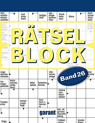 Rätselblock Band 26