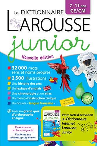 Le dictionnaire Larousse junior, 7-11 ans, CE-CM