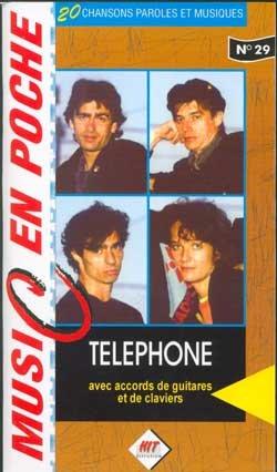 Téléphone : music en poche n° 29 - paroles et accords