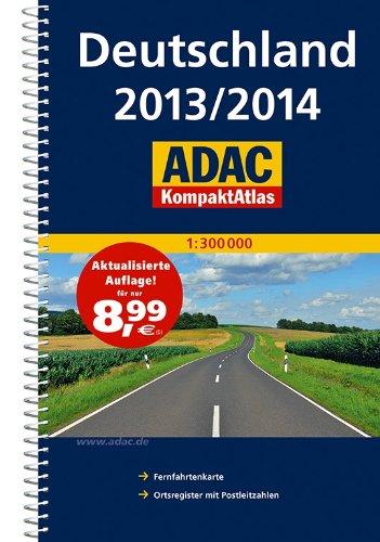 ADAC KompaktAtlas Deutschland 2013/2014 1:300 000