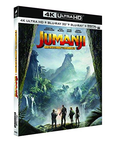 Jumanji 2 : bienvenue dans la jungle 4k ultra hd [Blu-ray] [FR Import]