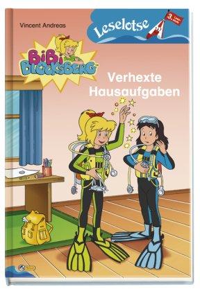 Bibi Blocksberg - Verhexte Hausaufgaben: Leselotse - 3. Lesestufe: Leselotse Erstleserbuch, Lesestufe 3