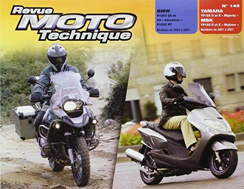 Revue moto technique, n° 145.1. BMW R1.200 GS/Yamaha YP 125 et E Majesty