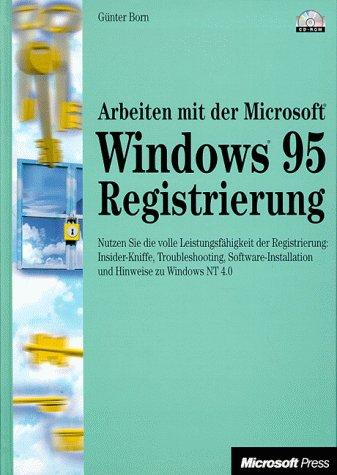 Arbeiten mit der Microsoft Windows 95 Registrierung