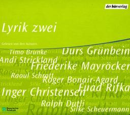 Lyrik Zwei, 4 Audio-CDs