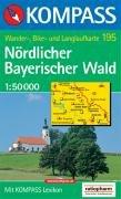 Nördlicher Bayerischer Wald: Wandern/Rad/Langlauf. GPS-genau. 1:50.000