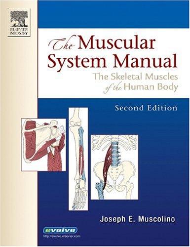 The Muscular System Manual: The Skeletal Muscles Of The Human Body