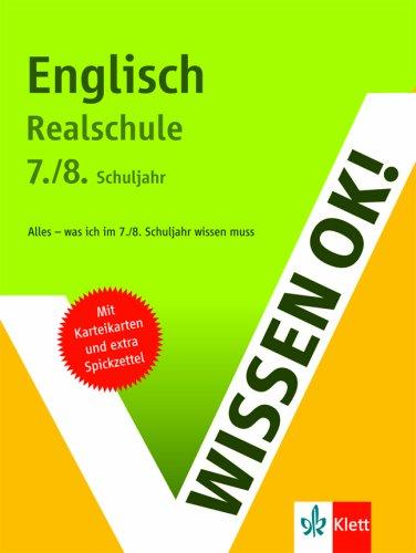 Wissen ok! Englisch 7./8. Klasse Realschule