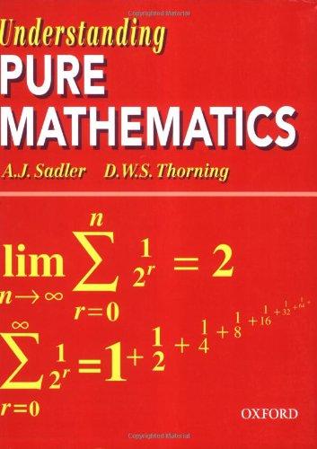 Understanding Pure Mathematics