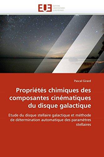 Propriétés chimiques des composantes cinématiques du disque galactique