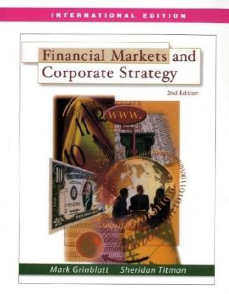 Financial Markets and Corporate Strategy