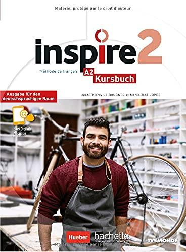 Inspire 2 – Ausgabe für den deutschsprachigen Raum: Kursbuch mit Audio-/Videos online, Code und Parcours digital®