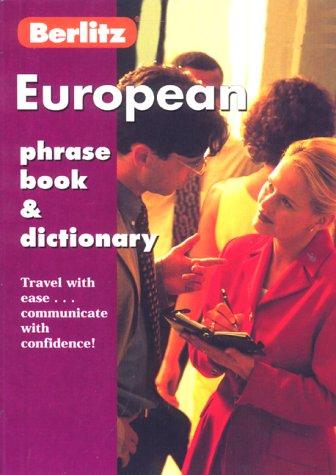 Berlitz European Phrase Book & Dictionary (Berlitz Phrase Book)