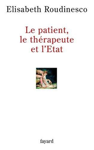 Le patient, le thérapeute et l'État