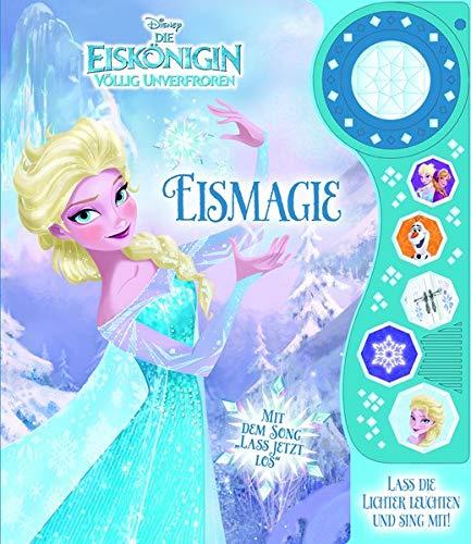 Lightshow Soundbuch - Disney - Die Eiskönigin, Eismagie - interaktives Pappbilderbuch mit leuchtendem Kristall-Licht und fünf zauberhaften Geräuschen