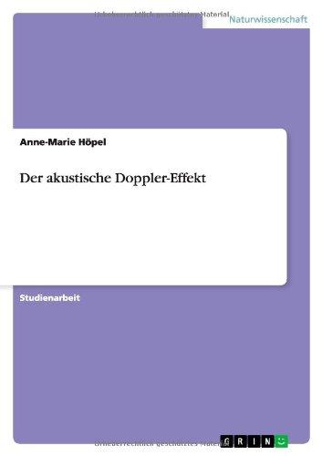 Der akustische Doppler-Effekt