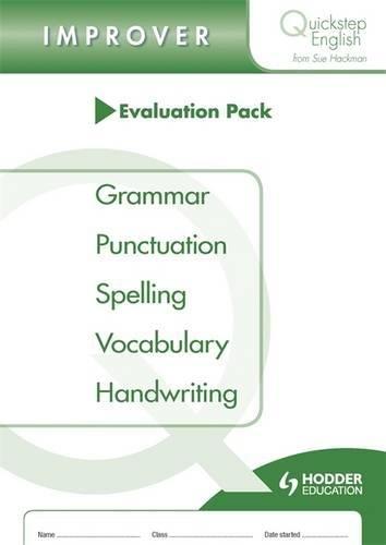 Quickstep English Improver Stage Evaluation Pack