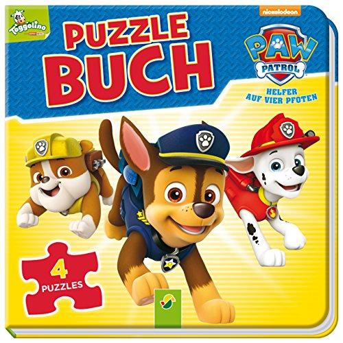 PAW Patrol Puzzlebuch: Mit 4 Puzzles á 12 Teilen