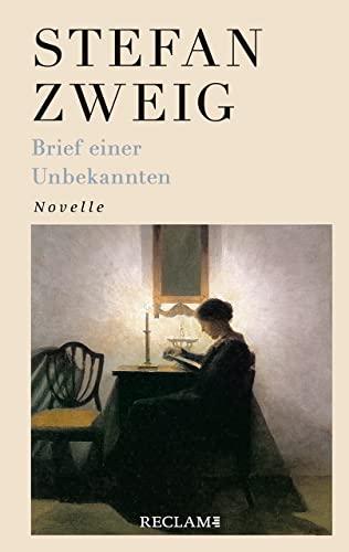 Brief einer Unbekannten: Novelle