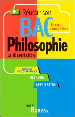 Philosophie terminale : la dissertation