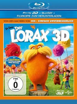 Der Lorax 3D (+ Blu-ray + DVD + Digital Copy) [Blu-ray 3D]