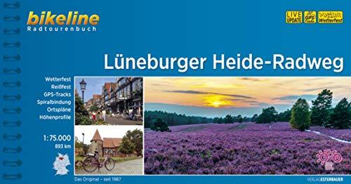 Lüneburger Heide-Radweg: 1:75.000, 916 km, wetterfest/reißfest, GPS-Tracks Download, LiveUpdate (Bikeline Radtourenbücher)