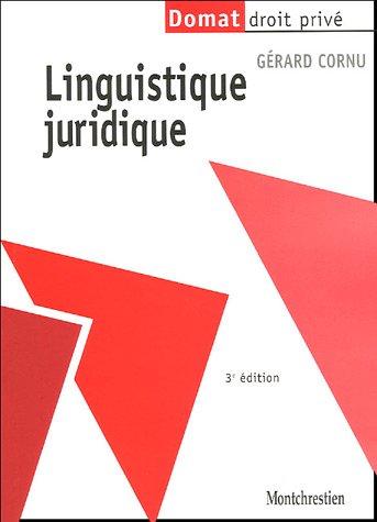 Linguistique juridique