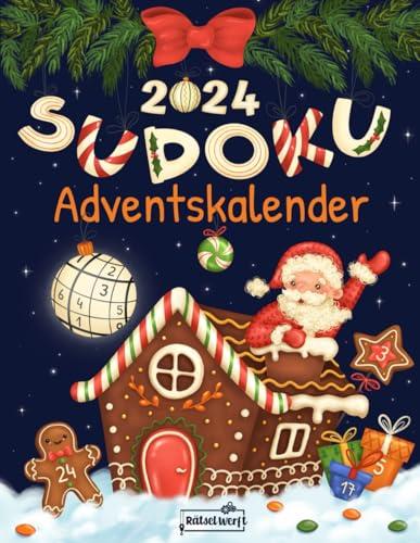 Sudoku Adventskalender 2024: Rätsel Adventskalender für Erwachsene mit 144 Sudokus von Leicht - Schwer