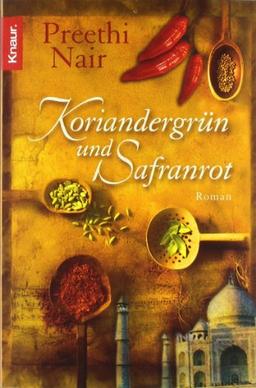 Koriandergrün und Safranrot