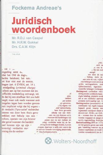 Fockema Andreae's Juridisch Woordenboek