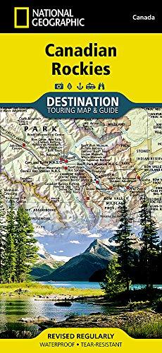 Canadian Rockies Destination Map 1:710,000 (National Geographic Destination Map)