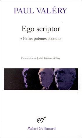 Poèmes et petits poèmes abstraits. Poésie. Ego scriptor