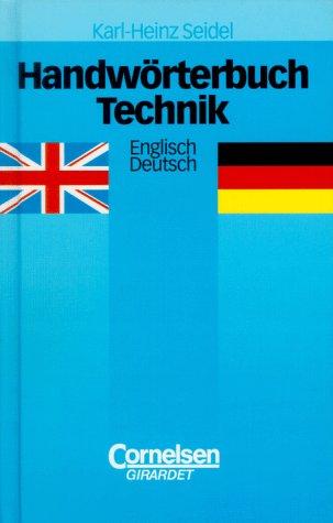 Handwörterbuch Technik. Englisch-Deutsch