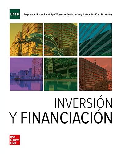 INVERSION Y FINANCIACION