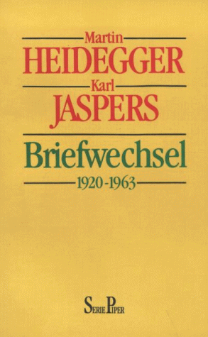 Martin Heidegger / Karl Jaspers, Briefwechsel 1920 - 1963